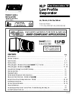 KeepRite KLP Series Product Data & Installation preview