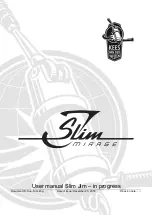 Kees van der Westen Mirage Slim Jim User Manual preview