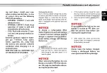 Preview for 179 page of KEEWAY K-LIGHT 125 Owner'S Manual And Warranty