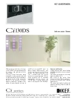 KEF Ci 130DS Information Sheet preview