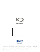 Preview for 9 page of KEF iQ1 Brochure & Specs