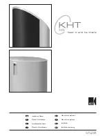 KEF KHT 5005 Installation Manual preview