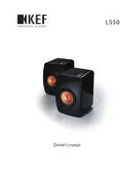 KEF LS50 Owner'S Manual preview
