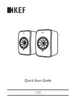 Preview for 1 page of KEF LSX Quick Start Manual