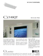 KEF Uni-Q Ci3-80QT Information Sheet preview