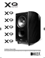 Preview for 1 page of KEF XQ Series XQ60 Installation Manual