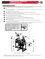Preview for 17 page of Keiser AIR350 Operation Manual