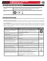 Preview for 18 page of Keiser AIR350 Operation Manual