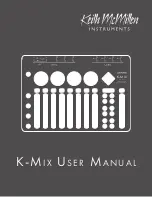 Keith McMillen Instruments K-MIX User Manual preview