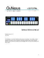 Keith McMillen Instruments QuNexus Reference Manual preview