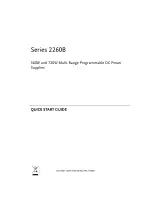 Preview for 2 page of Keithley 2260B Series Quick Start Manual