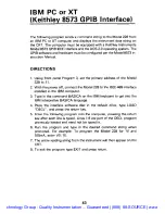 Предварительный просмотр 46 страницы Keithley 228A Quick Reference Instructions