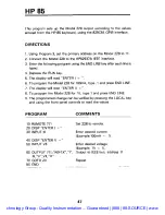Предварительный просмотр 50 страницы Keithley 228A Quick Reference Instructions