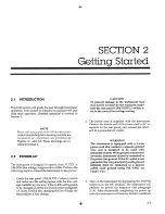 Preview for 14 page of Keithley 3321 Operator'S Manual