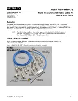 Preview for 2 page of Keithley 4210-MMPC-S Quick Start Manual