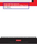 Keithley 6485 User Manual preview