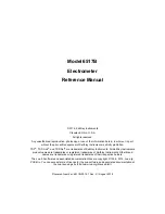 Preview for 2 page of Keithley 6517B Reference Manual
