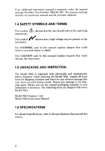 Предварительный просмотр 10 страницы Keithley 7063 Instruction Manual