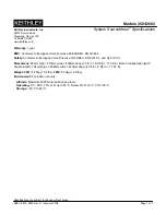 Preview for 480 page of Keithley SourceMeter 2601 Reference Manual