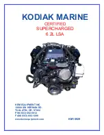 KEM KODIAK MARINE Installation Instructions Manual preview