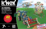 K'Nex 40 MODEL BUILDING SET Manual preview
