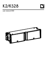 L-Acoustics K2 User Manual preview
