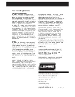 Preview for 56 page of L.B. White I-3 Owner'S Manual And Instructions
