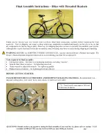L.L.Bean Bicycle Owner'S Manual preview