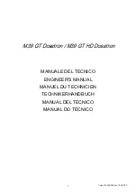 Предварительный просмотр 1 страницы La Cimbali M39 GT HD Dosatron Engineer'S Manual