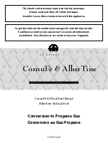 La Cornue CornuFe 44 Conversion Manual preview