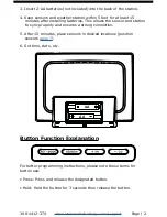 Preview for 3 page of La Crosse Technology 308-1412-3TX Manual