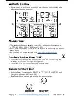 Preview for 6 page of La Crosse Technology 308-1412-3TX Manual