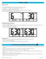 Предварительный просмотр 6 страницы La Crosse Technology 513-1918S Instruction Manual