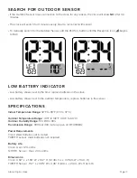 Preview for 7 page of La Crosse Technology 515-1912 Quick Start Manual