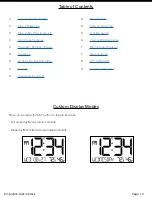 Preview for 2 page of La Crosse Technology 616-1412v3 Instructional Manual