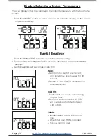 Preview for 6 page of La Crosse Technology 724-1409 Instructional Manual