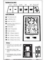 Preview for 2 page of La Crosse Technology C86224 Instructional Manual