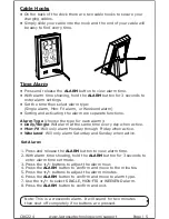 Preview for 6 page of La Crosse Technology C86224 Instructional Manual