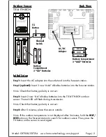 Preview for 3 page of La Crosse Technology C87030 Instructional Manual