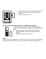 Preview for 7 page of La Crosse Technology KCombo3 WS-9080U-IT WS-9640U-IT Manual