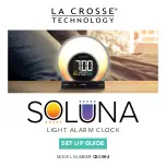 La Crosse Technology SOLUNA Setup Manual preview