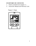 Preview for 3 page of La Crosse Technology WT-2191A Instruction Manual