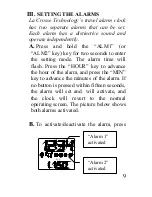 Preview for 11 page of La Crosse Technology WT-2191A Instruction Manual