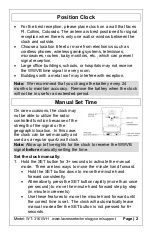 Preview for 2 page of La Crosse Technology WT-3161WH Instruction Manual