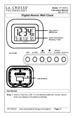 La Crosse Technology WT-8005U Instruction Manual preview