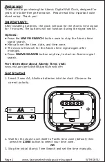 Предварительный просмотр 2 страницы La Crosse Technology WT-8005U Instructional Manual