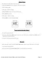 Preview for 8 page of La Crosse Technology WW85777v2 Instructional Manual