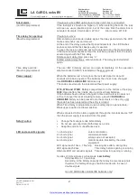 Предварительный просмотр 2 страницы La Gard 3035 Operating Instructions