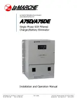 La Marche A75D Installation And Operation Manual предпросмотр