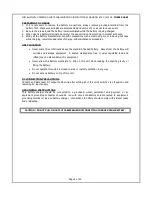 Preview for 3 page of La Marche A75D Instructions Manual